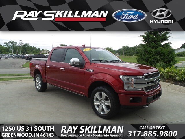 Certified Pre Owned 2018 Ford F 150 Platinum With Navigation 4wd